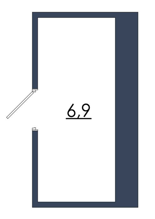 Планировка помещения «Кладовка № №24»