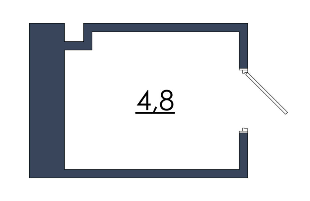 Планировка помещения «Кладовка № №74»