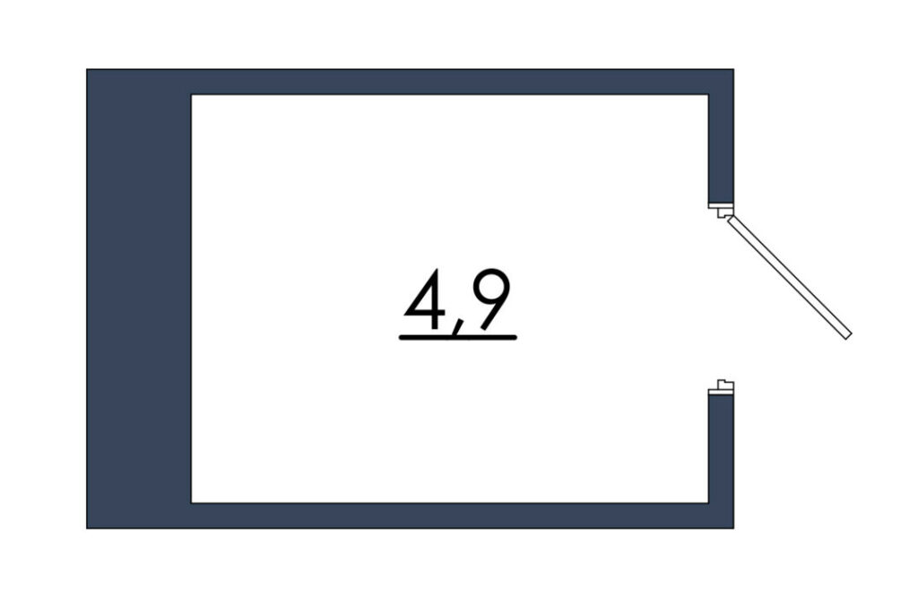 Планировка помещения «Кладовка № №70»