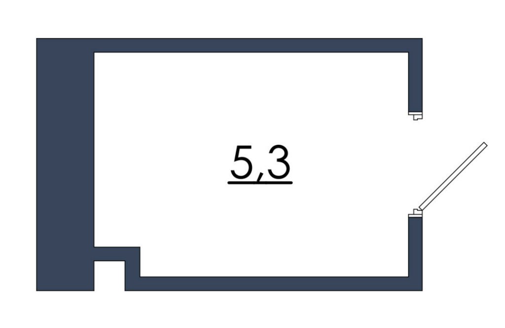 Планировка помещения «Кладовка № №36»