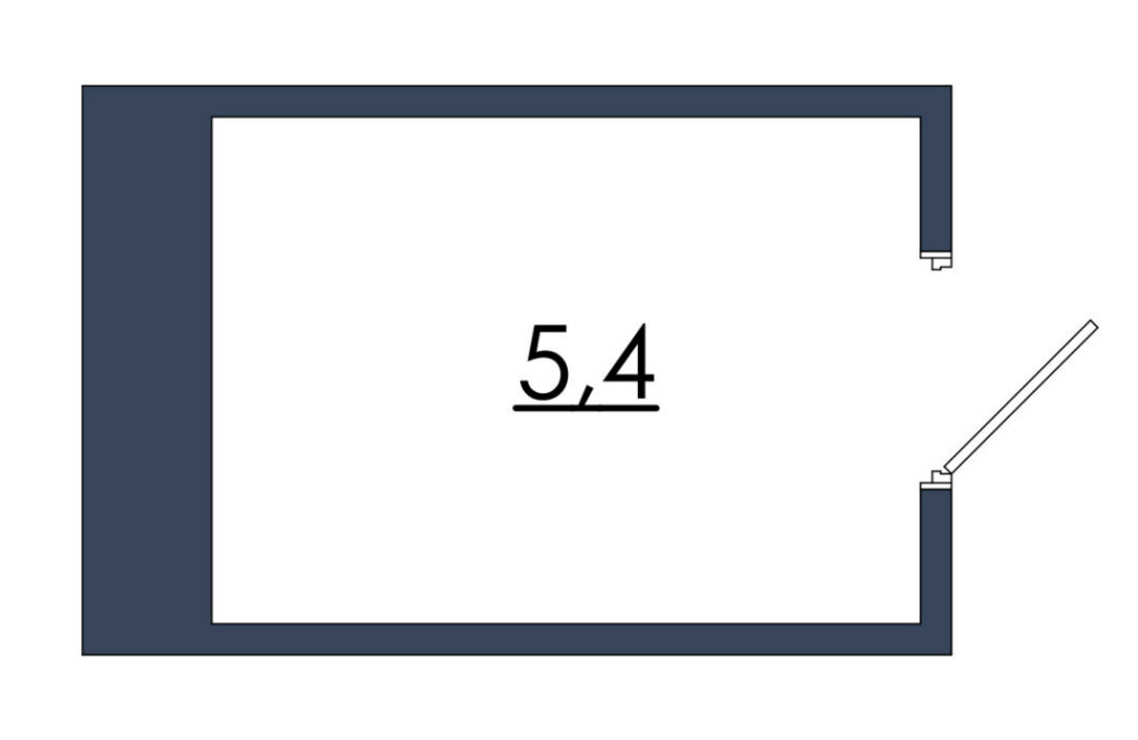 Планировка помещения «Кладовка № №57»