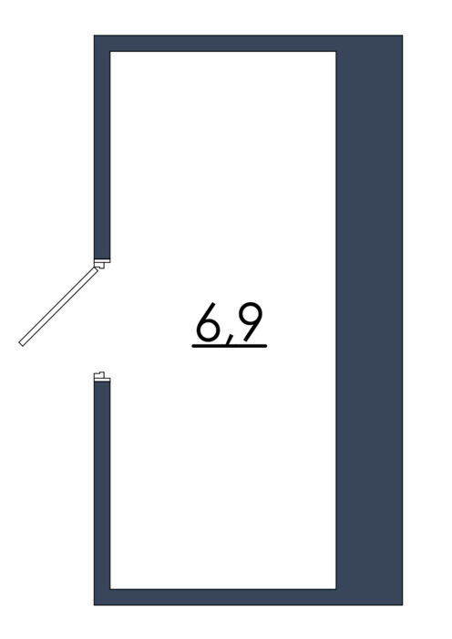 Планировка помещения «Кладовка № №24»